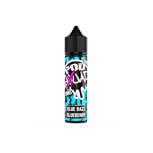 0mg PodSquad 50ml E-liquid (50VG/50PG) - Flavour: Grape Ice