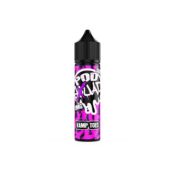 0mg PodSquad 50ml E-liquid (50VG/50PG) - Flavour: Grape Ice