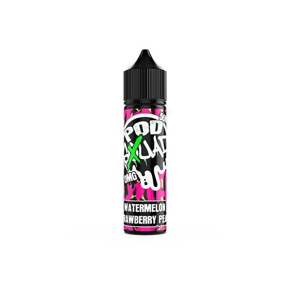 0mg PodSquad 50ml E-liquid (50VG/50PG) - Flavour: Blue Razz Sourz