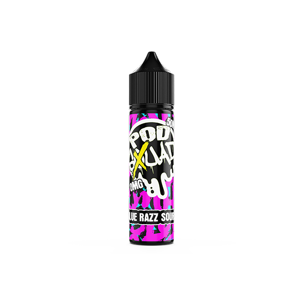 0mg PodSquad 50ml E-liquid (50VG/50PG) - Flavour: Grape Ice