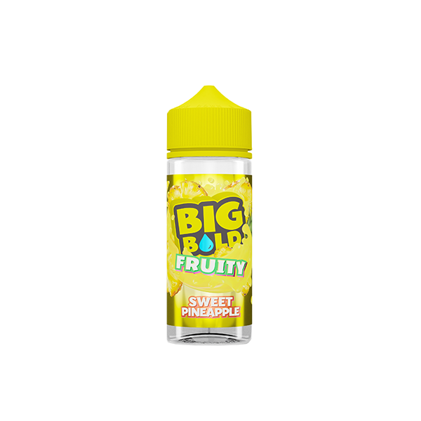 0mg Big Bold Fruity Series 100ml E-liquid (70VG/30PG) - Flavour: Lemon Lime