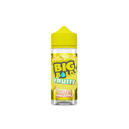 0mg Big Bold Fruity Series 100ml Shortfill (70VG/30PG) - Flavour: Mango Passion Ice