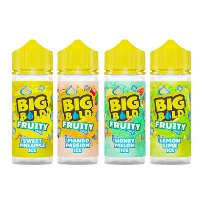 0mg Big Bold Fruity Series 100ml Shortfill (70VG/30PG) - Flavour: Lemon Lime Ice