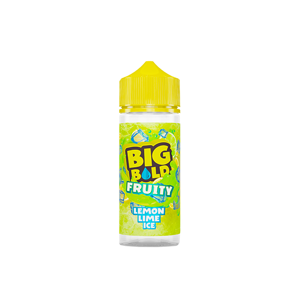 0mg Big Bold Fruity Series 100ml E-liquid (70VG/30PG) - Flavour: Lemon Lime