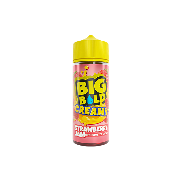 0mg Big Bold Creamy Series 100ml E-liquid (70VG/30PG) - Flavour: Vanilla Custard