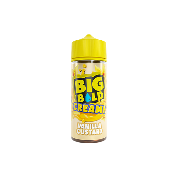 0mg Big Bold Creamy Series 100ml E-liquid (70VG/30PG) - Flavour: Strawberry Jam