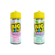 0mg Big Bold Candy Series 100ml E-liquid (70VG/30PG) - Flavour: Candy Floss