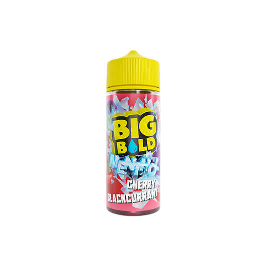 0mg Big Bold Menthol Series 100ml E-liquid (70VG/30PG) - Flavour: Blue Raspberry