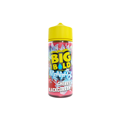 0mg Big Bold Menthol Series 100ml Shortfill  (70VG/30PG) - Flavour: Cherry Blackcurrant