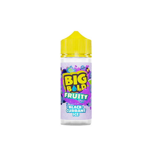 0mg Big Bold Fruity Series 100ml Shortfill (70VG/30PG) - Flavour: Blackcurrant Ice