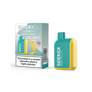 0mg SideKick Energy Caffeine Disposable Vape 600 Puff - Flavour: Watermelon Lush Ice