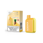 0mg SideKick Energy Caffeine Disposable Vape 600 Puff - Flavour: Creamy Mango Ice