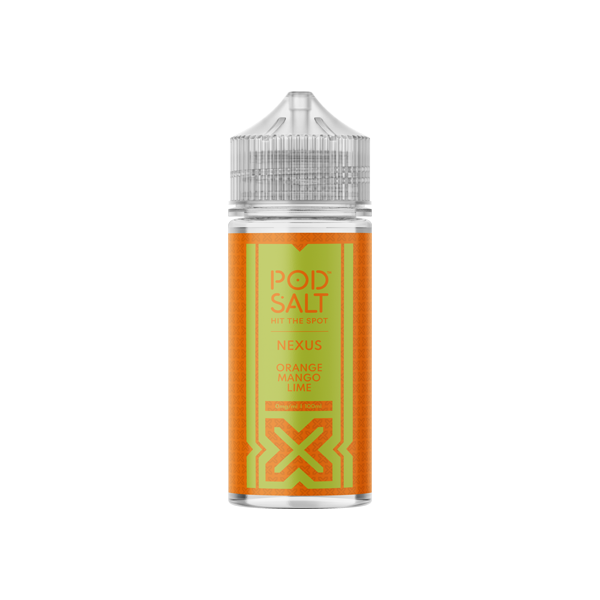 Pod Salt Nexus 100ml Shortfill 0mg (70VG/30PG) - Flavour: Strawberry Watermelon Kiwi