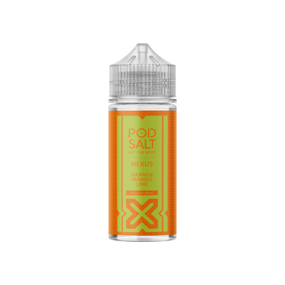 Pod Salt Nexus 100ml Shortfill 0mg (70VG/30PG) - Flavour: Fuji Apple Peach