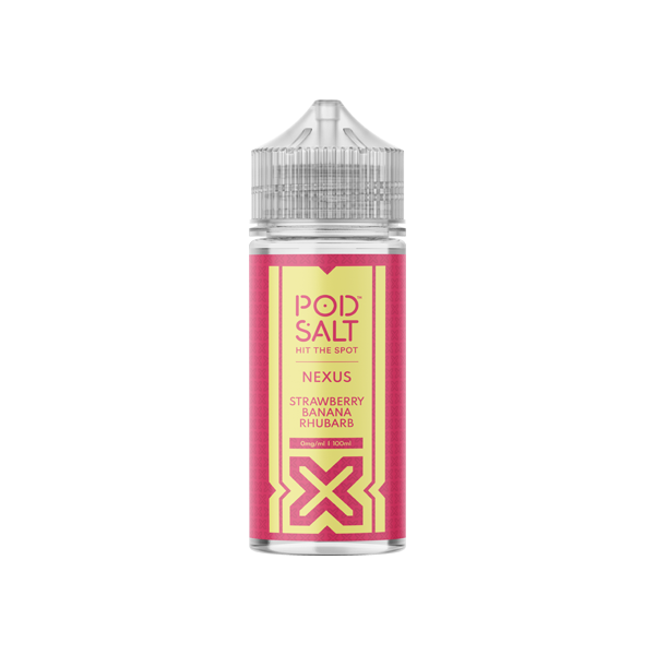 Pod Salt Nexus 100ml Shortfill 0mg (70VG/30PG) - Flavour: White Gummy Bear