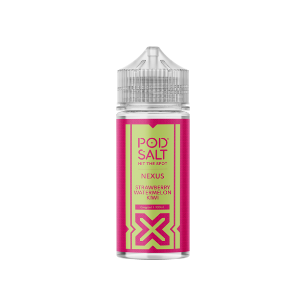 Pod Salt Nexus 100ml Shortfill 0mg (70VG/30PG) - Flavour: Sweet Strawberry Lemonade