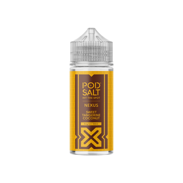 Pod Salt Nexus 100ml Shortfill 0mg (70VG/30PG) - Flavour: Strawberry Banana Rhubarb