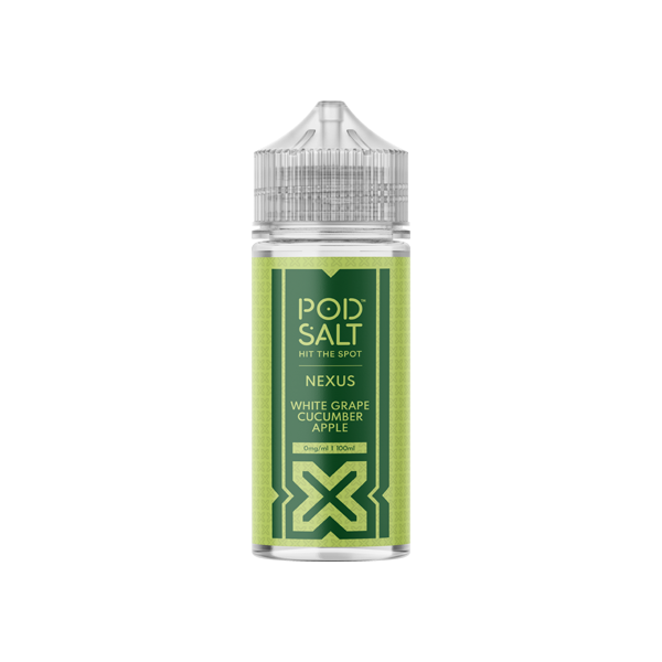 Pod Salt Nexus 100ml Shortfill 0mg (70VG/30PG) - Flavour: White Gummy Bear