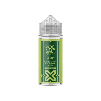 Pod Salt Nexus 100ml Shortfill 0mg (70VG/30PG) - Flavour: Pineapple Passion Lime
