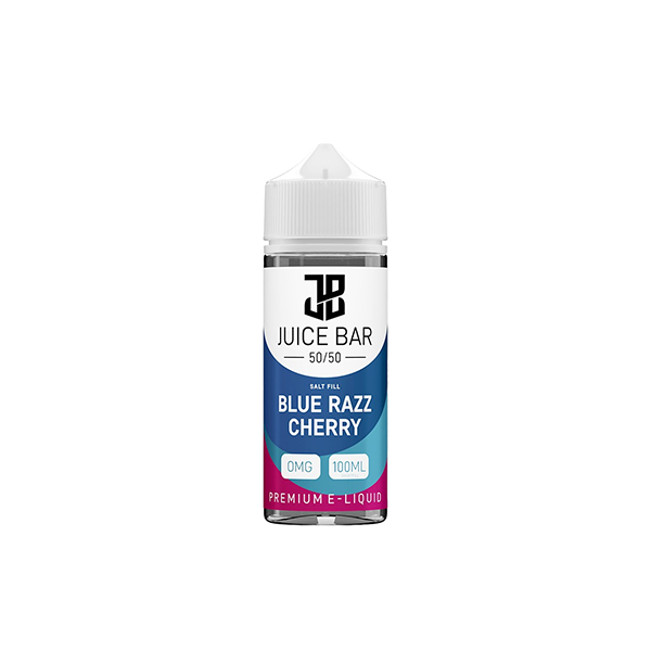 Juice Bar 100ml Shortfill 0mg (50VG/50PG) - Flavour: Blue Raspberry Lemonade