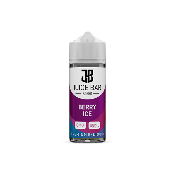 Juice Bar 100ml Shortfill 0mg (50VG/50PG) - Flavour: Blueberry Cherry Cranberry