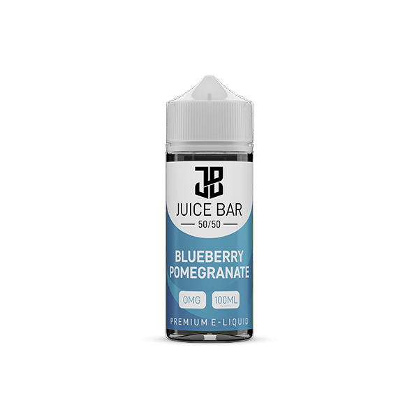 Juice Bar 100ml Shortfill 0mg (50VG/50PG) - Flavour: Blueberry Cherry Cranberry