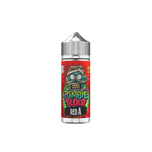 Zombie Blood 100ml Shortfill 0mg (50VG/50PG) - Flavour: Cherry Menthol