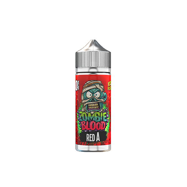 Zombie Blood 100ml Shortfill 0mg (50VG/50PG) - Flavour: Blueberry Gum