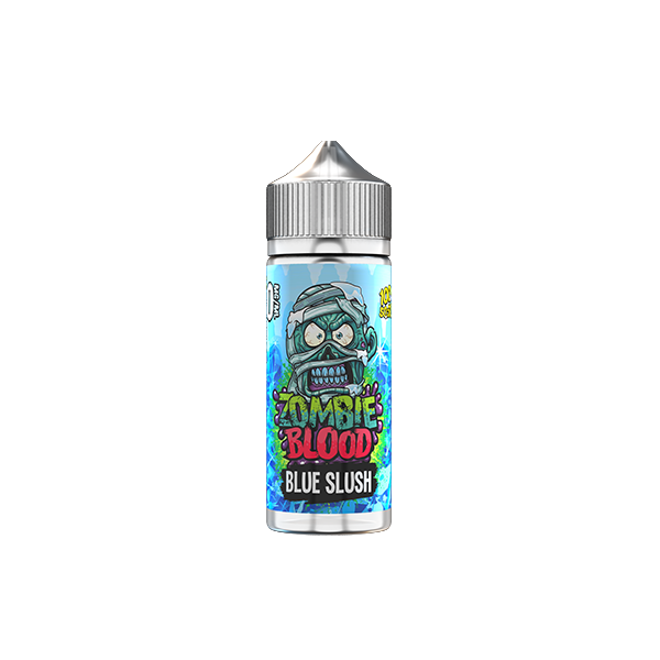 Zombie Blood 100ml Shortfill 0mg (50VG/50PG) - Flavour: Blue Crystal