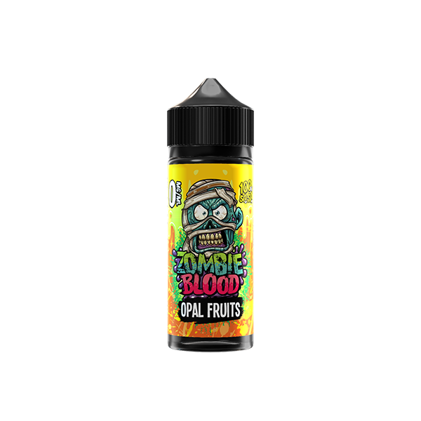 Zombie Blood 100ml Shortfill 0mg (50VG/50PG) - Flavour: Blueberry Gum