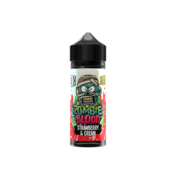 Zombie Blood 100ml Shortfill 0mg (50VG/50PG) - Flavour: Blackcurrant Menthol