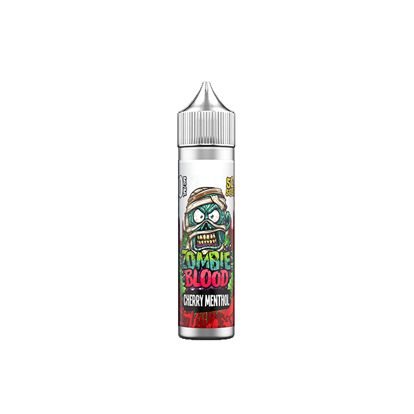 Zombie Blood 50ml Shortfill 0mg (50VG/50PG) - Flavour: Blueberry Gum