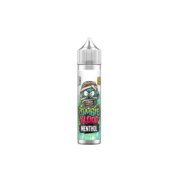 Zombie Blood 50ml Shortfill 0mg (50VG/50PG) - Flavour: Blueberry Gum