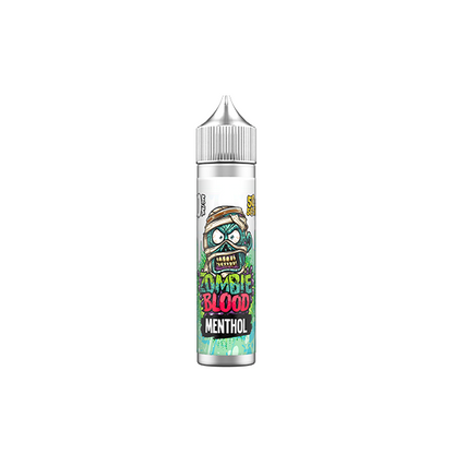 Zombie Blood 50ml Shortfill 0mg (50VG/50PG) - Flavour: Blue Crystal