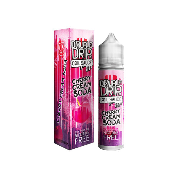 Double Drip 0mg 50ml Shortfill (80VG/20PG) - Flavour: Lemon Sherbet