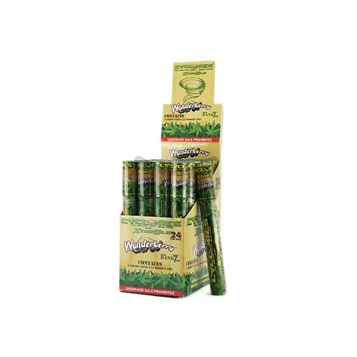Cyclones Pre Rolled Clear Cones - 24 pack - Flavour: Clear