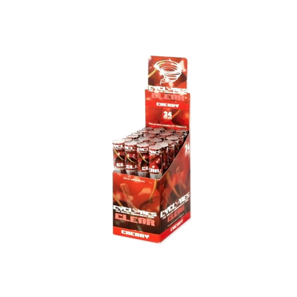 Cyclones Pre Rolled Clear Cones - 24 pack - Flavour: Grape