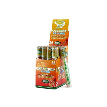 Cyclones Pre Rolled Clear Cones - 24 pack - Flavour: Grape