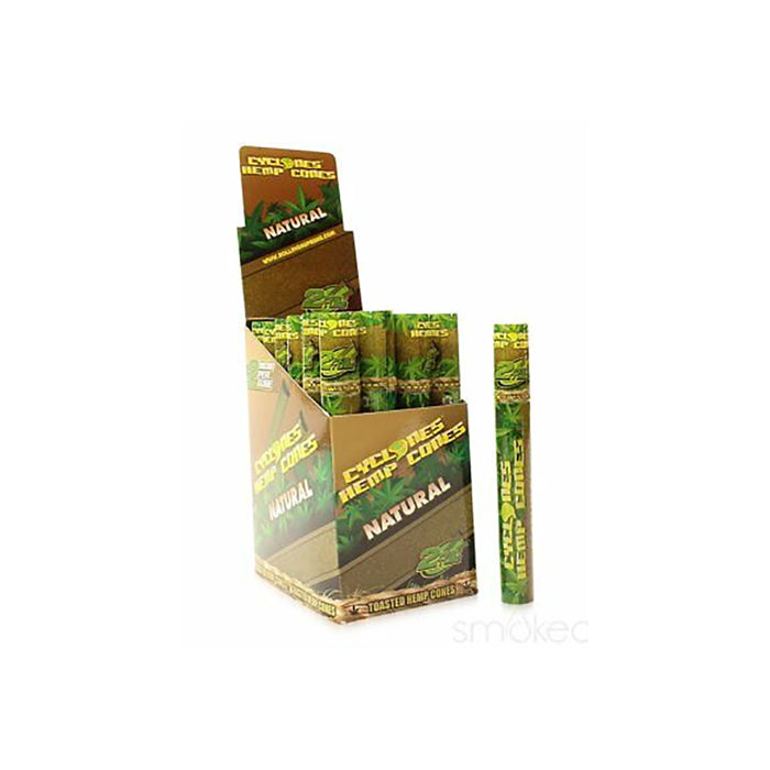 Cyclones Pre Rolled Clear Cones - 24 pack - Flavour: Grape