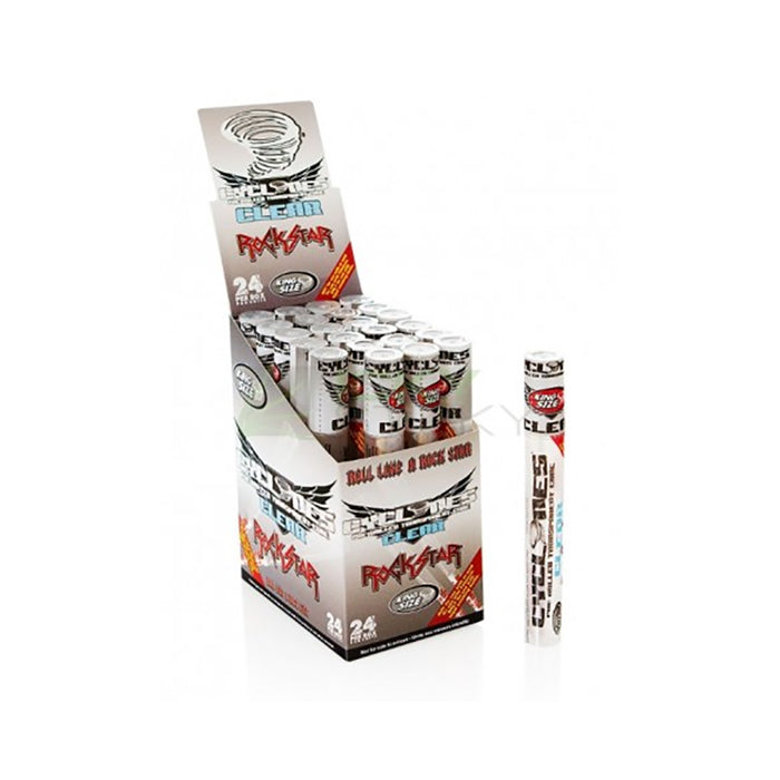 Cyclones Pre Rolled Clear Cones - 24 pack - Flavour: Clear