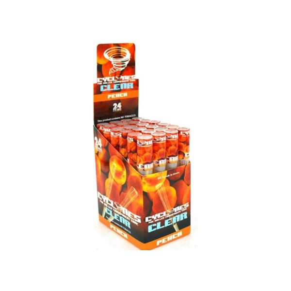 Cyclones Pre Rolled Clear Cones - 24 pack - Flavour: Clear