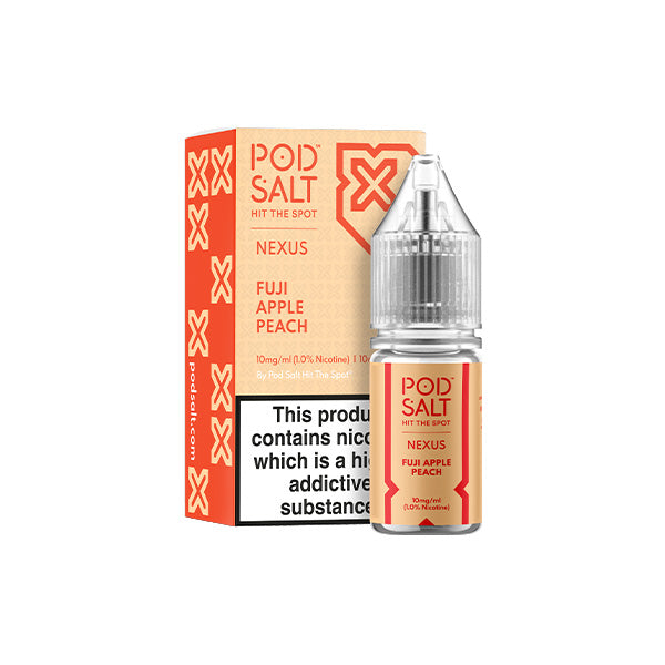 10mg Pod Salt Nexus 10ml Nic Salt (50VG/50PG) - Flavour: Berry Lemon Ice