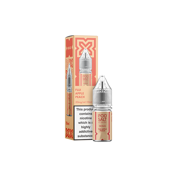 20mg Pod Salt Nexus 10ml Nic Salt (50VG/50PG) - Flavour: Pink Purple Lemonade