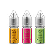 10mg Pod Salt Nexus 10ml Nic Salt (50VG/50PG) - Flavour: Pear Apple Raspberry