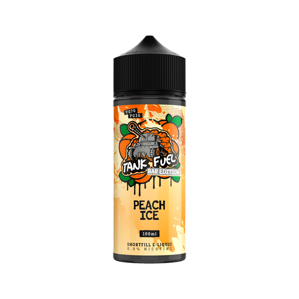 Tank Fuel Bar Edition 100ml Shortfill 0mg (70VG/30PG) - Flavour: Grape Ice