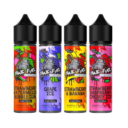 Tank Fuel Bar Edition 60ml Saltfill 0mg (50VG/50PG) - Flavour: Gummy Bear