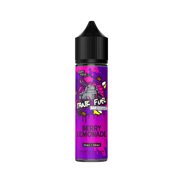 Tank Fuel Bar Edition 60ml Saltfill 0mg (50VG/50PG) - Flavour: Grape Ice