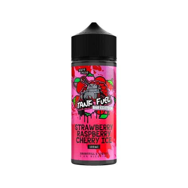 Tank Fuel Bar Edition 100ml Shortfill 0mg (70VG/30PG) - Flavour: Grape Ice
