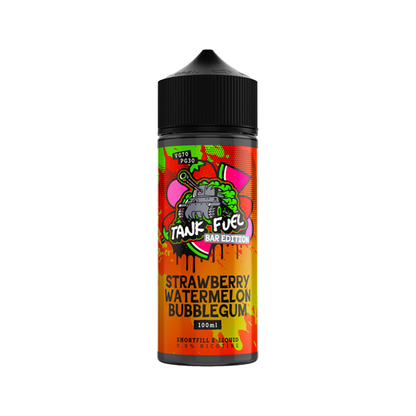 Tank Fuel Bar Edition 100ml Shortfill 0mg (70VG/30PG) - Flavour: Grape Ice