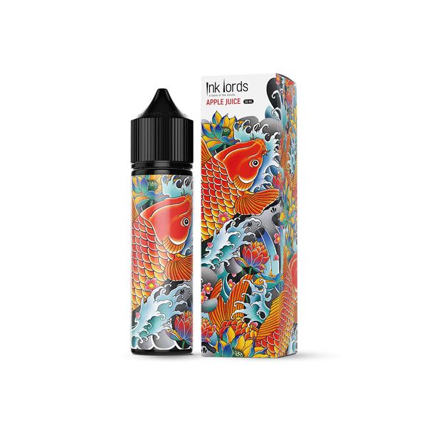 Ink Lords By AIRSCREAM 50ml Shortfill 0mg (70VG/30PG) - Flavour: Blackberry Custard